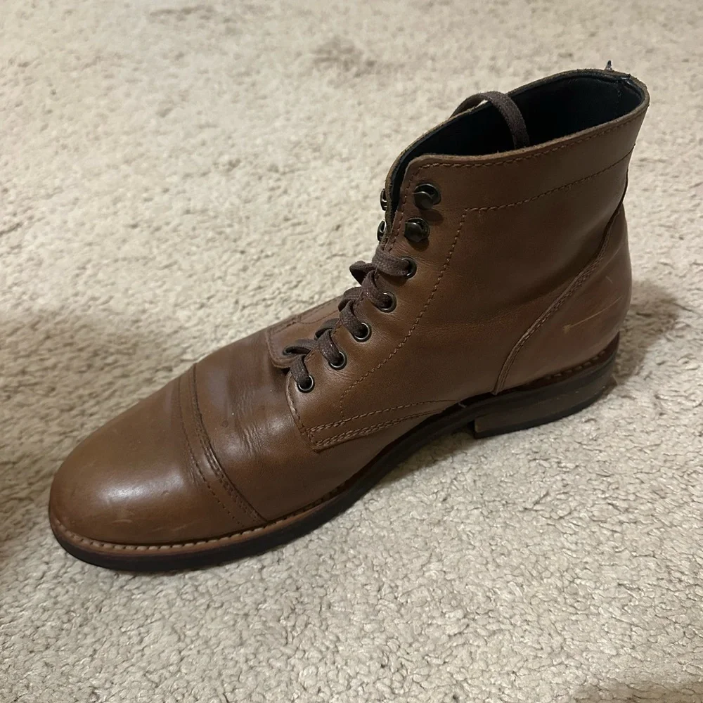 Thursday Captain Boots in Natural CXL - Picture 9 of 12